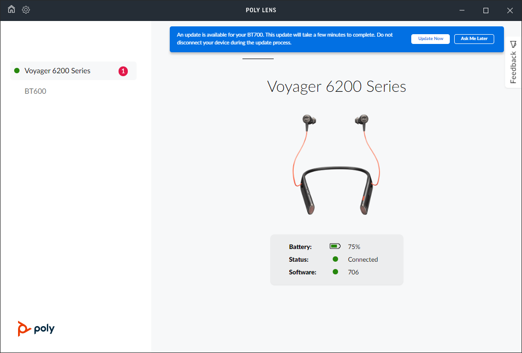 HP Poly Studio Desktop Software Update